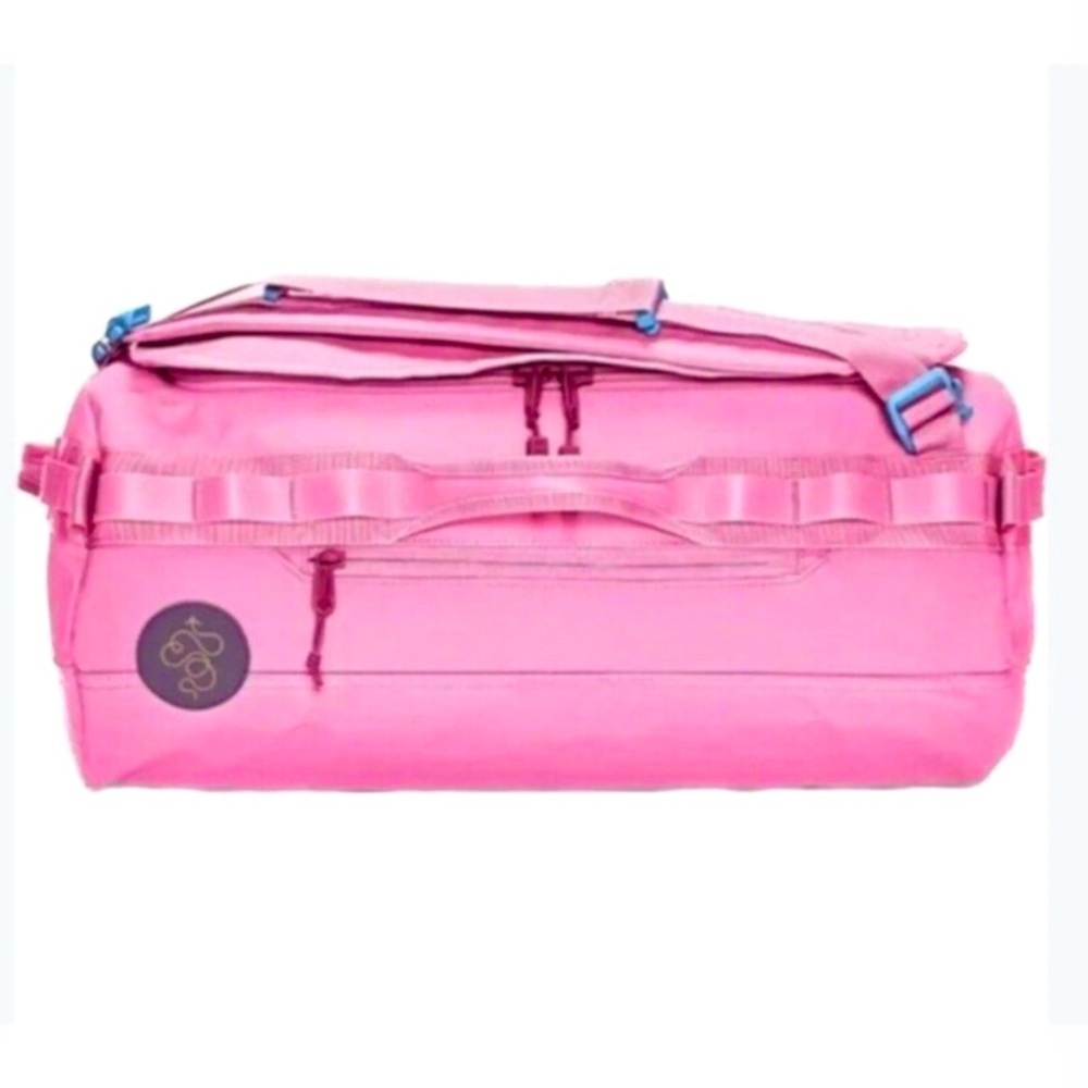 COPY - BABOON TO THE MOON 45L backpacking bag carry on size hot pink